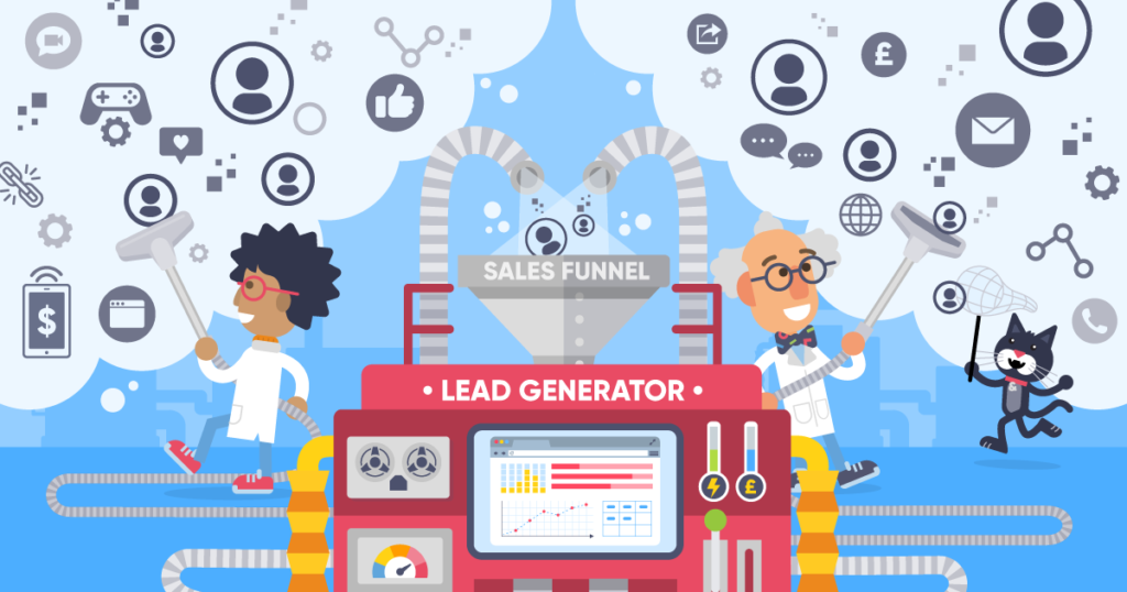 B2B lead generation ideas feature