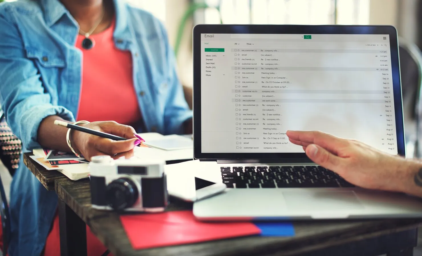 Email Marketing For Logistics 37 Professional managing email campaign interface for A/B testing and optimization in logistics marketing