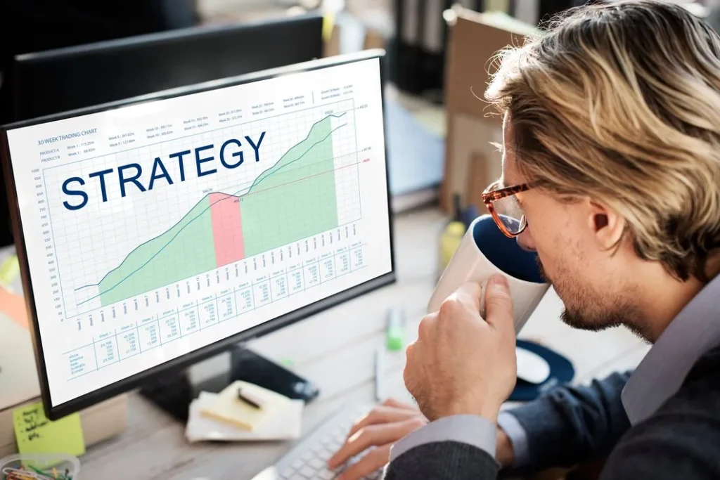 Email Marketing For Logistics 34 Professional analyzing strategy charts and data analytics for continuous improvement reporting